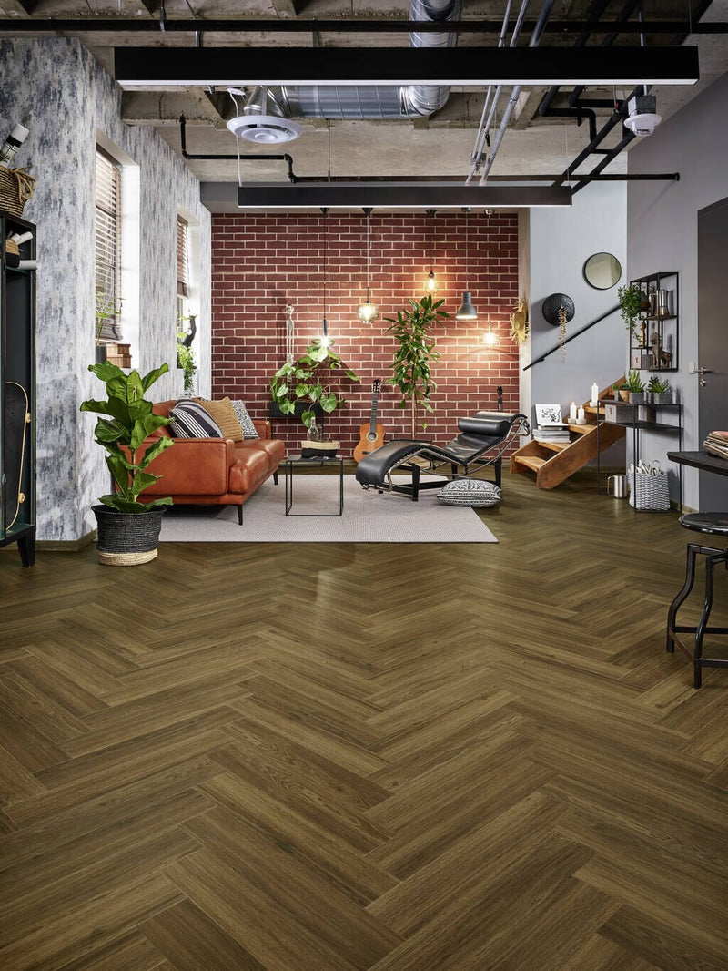 JOKA Designboden 555 Cycle Incredible Dark Oak 5382 - Klebevinyl Vinylboden JOKA