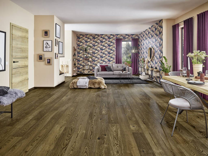 JOKA Classic Parkett 435 LD Calgary Eiche Bano strukturiert Villa NaturaÖl E6290 - geölt Parkett JOKA
