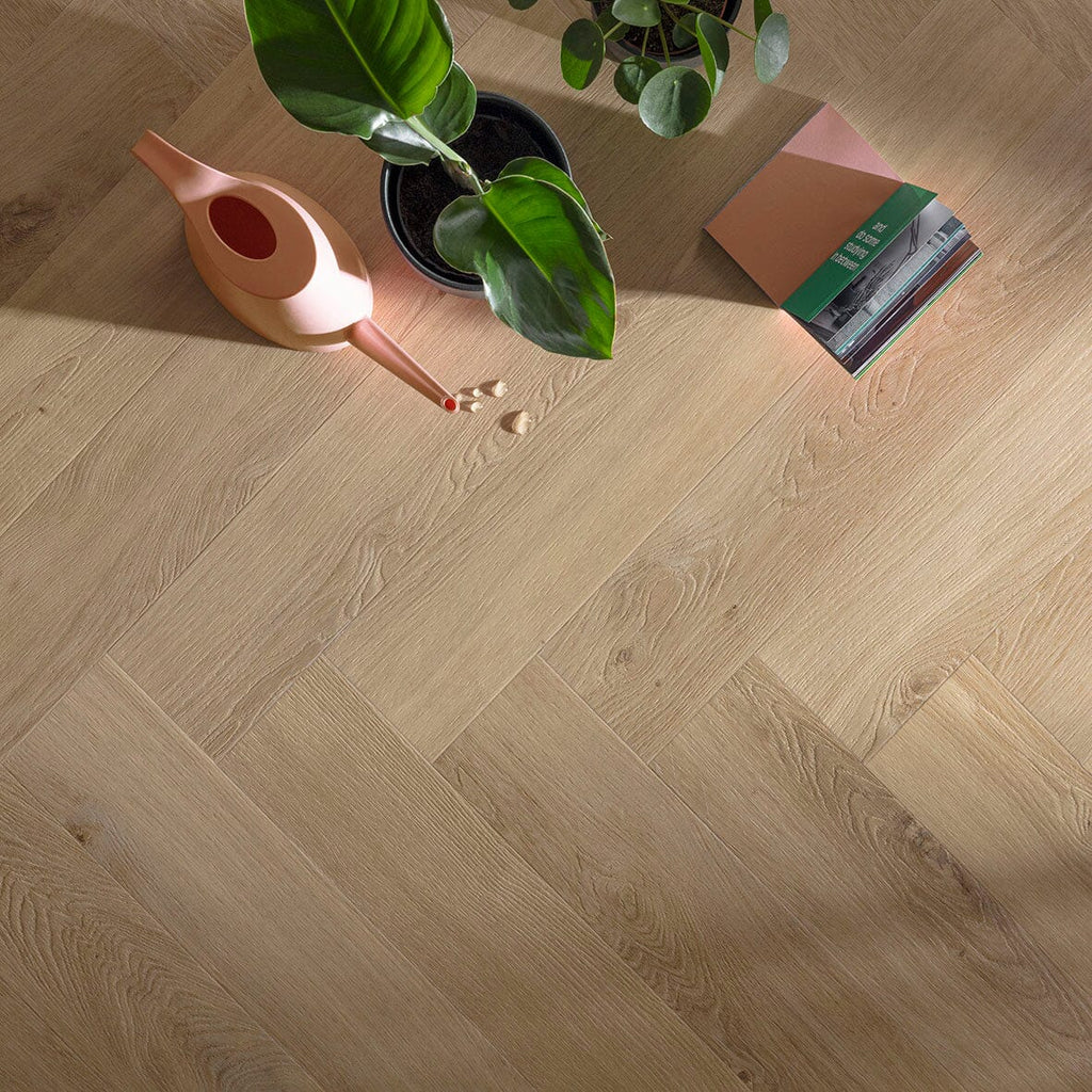 Floorify Unagi F317 - Rigidvinyl Klickplanke Fischgrät Vinylboden Floorify