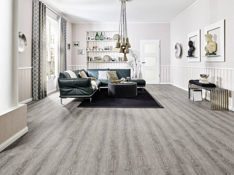 JOKA Designboden 340 Old Grey Oak - Klebevinyl Vinylboden JOKA