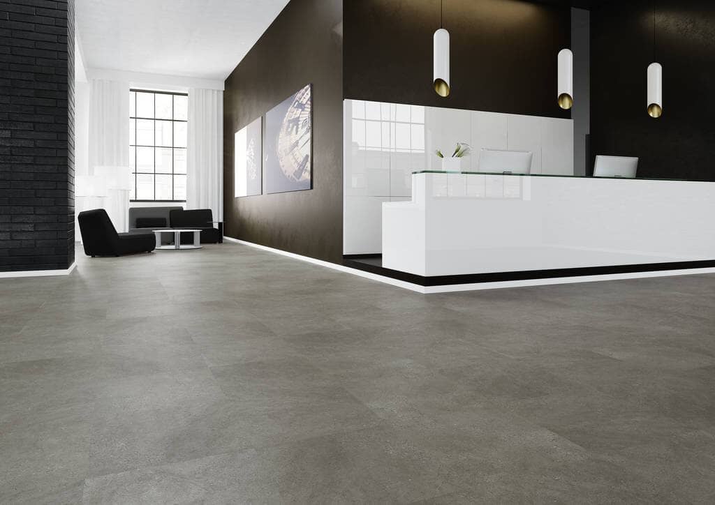 JOKA Designboden 340 Dark Concrete - Klebevinyl 0.4 mm Vinylboden JOKA