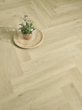 JOKA Designboden 555 Wooden Styles Herringbone Oak blond 6704 - Klebevinyl Vinylboden JOKA 