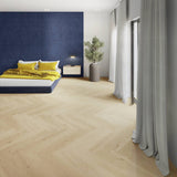 JOKA Designboden 555 Wooden Styles Herringbone Oak blond 6704 - Klebevinyl Vinylboden JOKA 