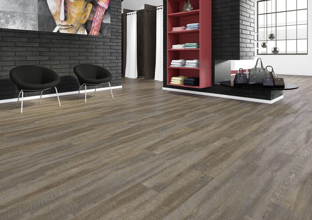 JOKA Designboden 555 Misty Oak 410P - Klickvinyl Vinylboden JOKA 