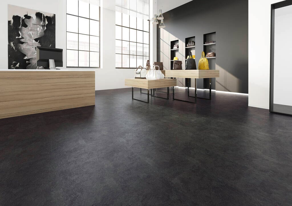 JOKA Designboden 555 Black Slate 416P - Klickvinyl Vinylboden JOKA 