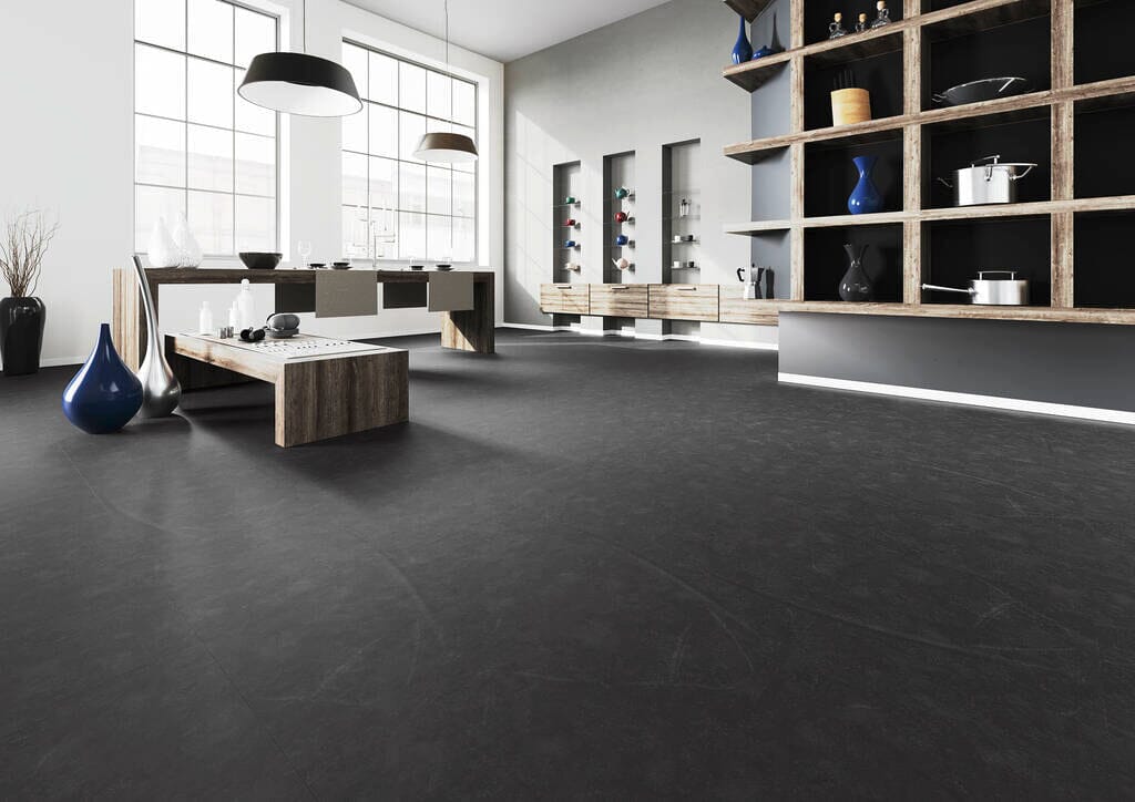 JOKA Designboden 555 Worn Concrete 5601 - Klebevinyl Vinylboden JOKA 