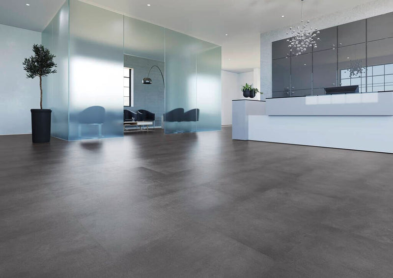 JOKA Designboden 734 Sinero Dark Cementa 510 - Klickvariante Vinylboden JOKA 