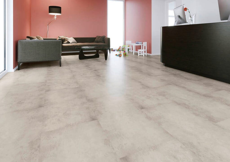 JOKA Designboden 734 Sinero Light Cementa 7512 - Klebevinyl Vinylboden JOKA 