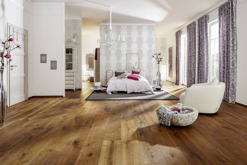 JOKA Deluxe Parkett 545 LDX Calgary Eiche honey barrique V4 Parkett JOKA 