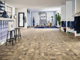 JOKA Designboden 555 Brown Tetris Wood 5457 - Klebevinyl